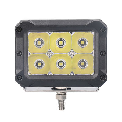 Hanma 18W Pomocnicza kostka LED Work Flood Lights z żółtą płytką dekoracyjną