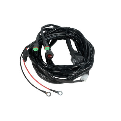 Zestaw wiązek przewodów 12V 30A 150w Led Light Bar OEM samochodowe złącza okablowania