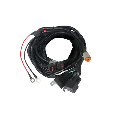 Przekaźnik Off Road Light Automotive Wiązka przewodów 3 PDT DC 24V 30V