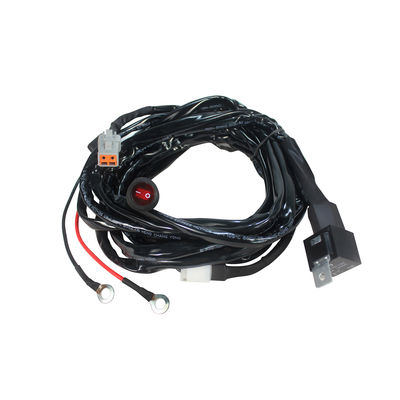 20cm 14AWG Work Light Automotive Wiązka przewodów CSA Przełącznik przekaźnika bezpiecznika