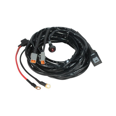 Car Off Road Light Automotive Wiązka przewodów Wodoodporna 10ft 14AWG ODM