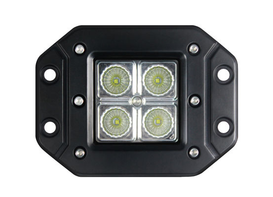 CE ATV UTV 12W Spot Beam Led Lights Montaż podtynkowy Odporny na wstrząsy