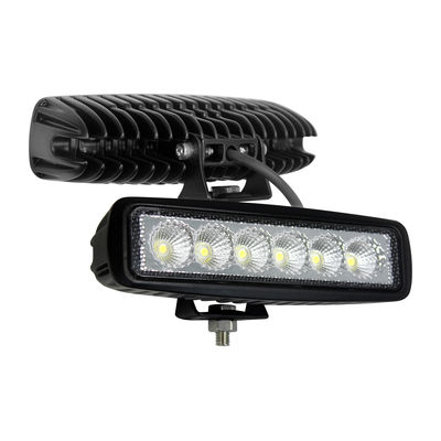Powodziowa prostokątna 6-calowa mini listwa świetlna LED IP69k 30W 6000K