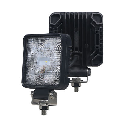 10-30V Czarny kwadratowy reflektor LED 9 W R23 R10 odporny na wstrząsy
