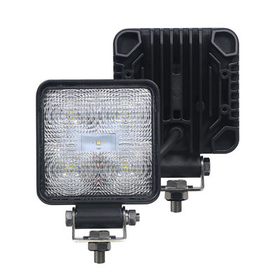 10-30V Czarny kwadratowy reflektor LED 9 W R23 R10 odporny na wstrząsy