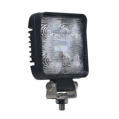 10-30V Czarny kwadratowy reflektor LED 9 W R23 R10 odporny na wstrząsy