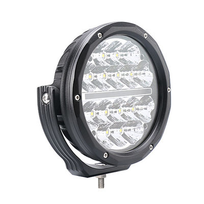 HANMA 16PCS 18cm Okrągłe światła LED Offroad Amber 9600lm Do SUV ATV UTV