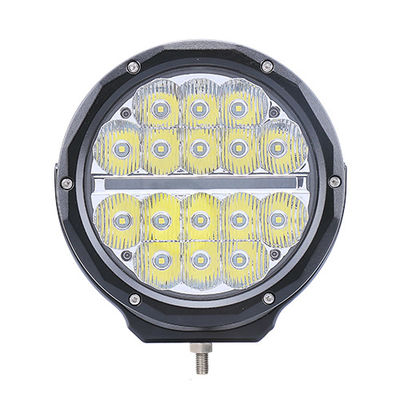 HANMA 16PCS 18cm Okrągłe światła LED Offroad Amber 9600lm Do SUV ATV UTV