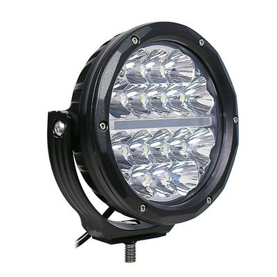 HANMA 16PCS 18cm Okrągłe światła LED Offroad Amber 9600lm Do SUV ATV UTV