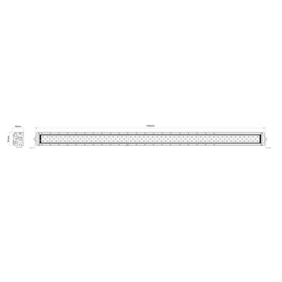 Dwurzędowa listwa świetlna LED OSRAM LED Chip Truck Light Bar Offroad Lighting System