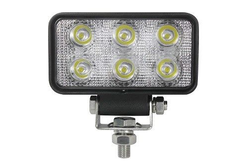 60deg SUV Truck Led Work Flood Lights Antishock czarna obudowa