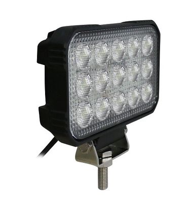 Motocykl 75W Prostokątna lampa przeciwpowodziowa Podwójny montaż IP67 IP69K