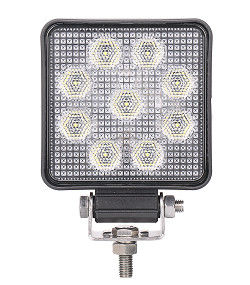 Offroad 9W Pure White Square LED Work Flood Lights 12V Wodoodporny