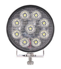 EMC Round Off Road LED Work Flood Lights 54W R10 dla ATV SUV UTV