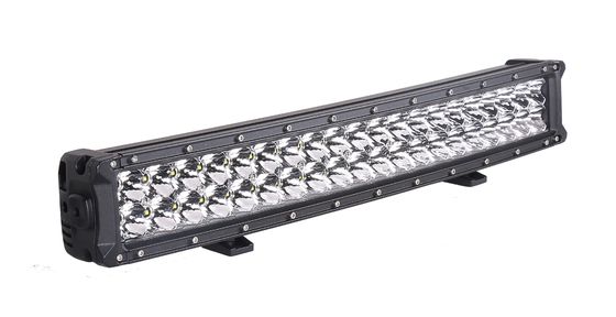 120w Zakrzywiony rząd Podwójna listwa świetlna LED IP67 Wodoodporny listwa świetlna Samochodowa listwa świetlna