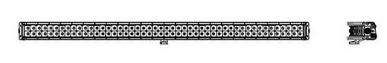 50-calowy Led Light Bar Zakrzywiony dwurzędowy Led Light Bar Off Road Driving Light Auto Part