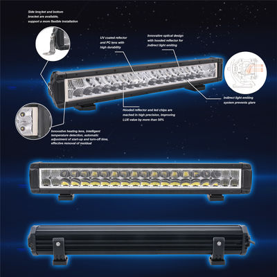 24szt * 3w Off Road Driving Dual Row Led Light Bar dla SUV 2700lx R10