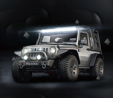 21,5in 6000k 12-woltowy pasek świetlny LED Wodoodporny powodziowy 90deg CE RoHS Dwurzędowy pasek świetlny LED