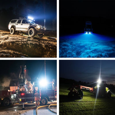 2,5-calowy 960lm Agriculturre Mini Led Work Lights Niebieski wózek widłowy 10W Interconnectable