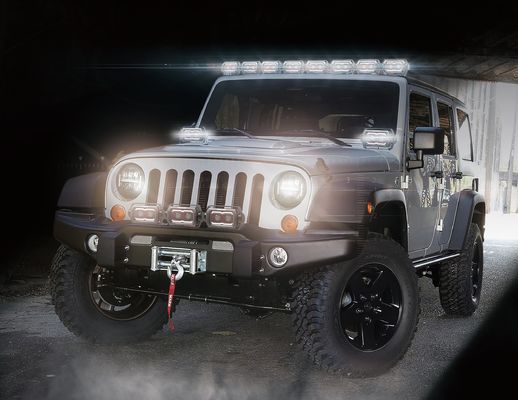 30W DOT Najjaśniejsze reflektory LED 4x6 z uszczelnioną wiązką OSRAM 1030lm Moc wyjściowa