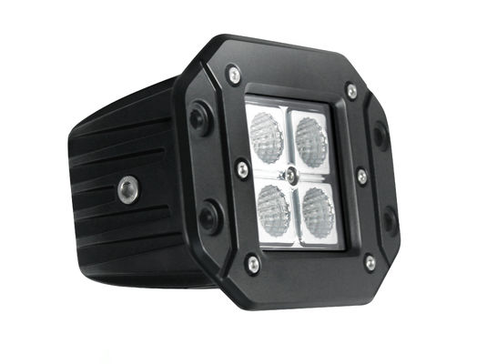 CE ATV UTV 12W Spot Beam Led Lights Montaż podtynkowy Odporny na wstrząsy