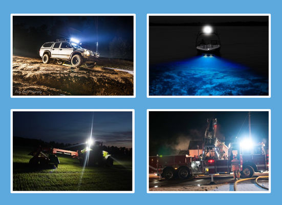 5700K 24W High Lumen LED Work Light RoHS z systemem kontroli temperatury