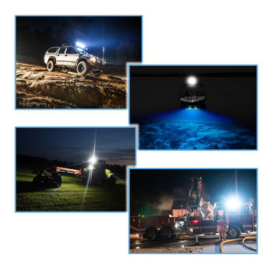 1200lm E-Mark E50 R10 E13 E9 LED Work Flood Lights