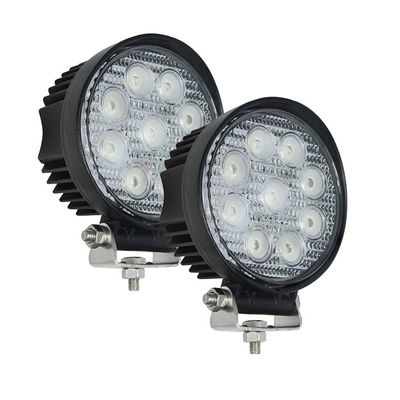 30-stopniowa wiązka 2160lm Okrągłe reflektory LED 27 W 1 rok gwarancji