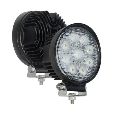30-stopniowa wiązka 2160lm Okrągłe reflektory LED 27 W 1 rok gwarancji