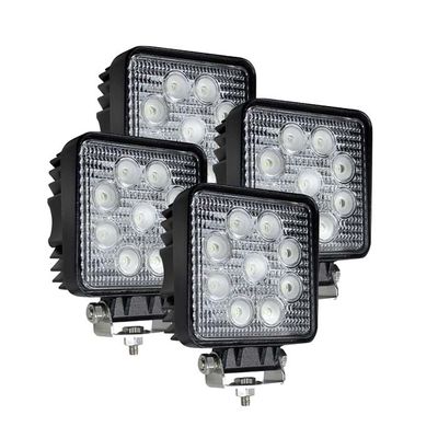 RoHS 27Watt 2PCS LED Work Flood Lights 2160 Lm dla UTV