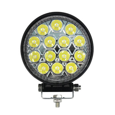 IP69K 42 W LED Round Work Light Spot Beam 30000 godzin Żywotność