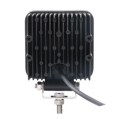 IP69K 48W Spot Beam LED Lights Black Square Off Road Work Lamp